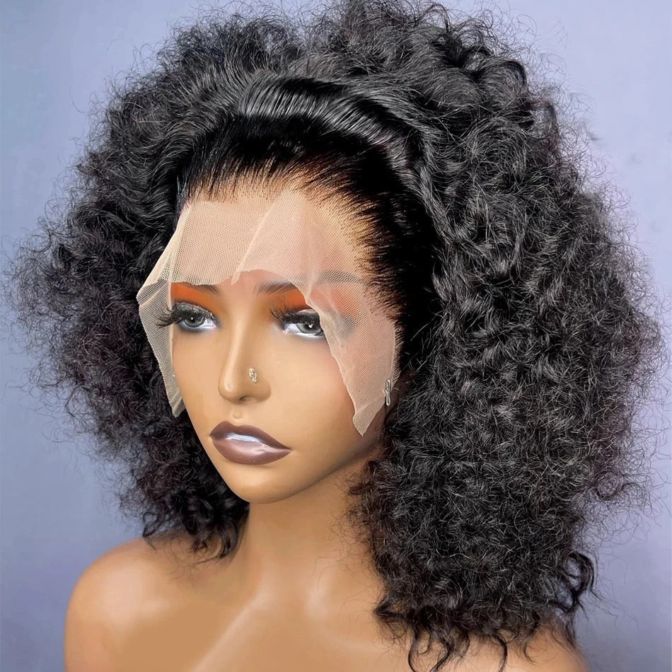Brazilian Jerry Curls Double Drawn Fullfrontal