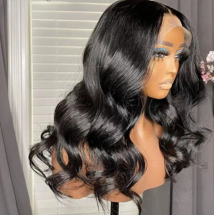 10A 13*6 lace front wig body wave Peruvian human hair wigs